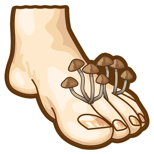 Fungus on the toes